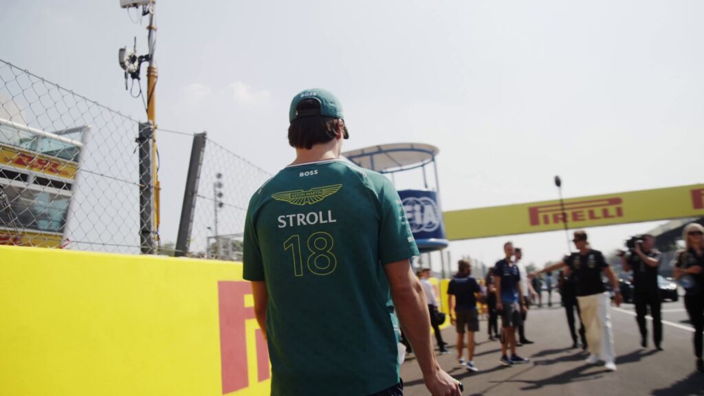 Giogio lap with Stroll